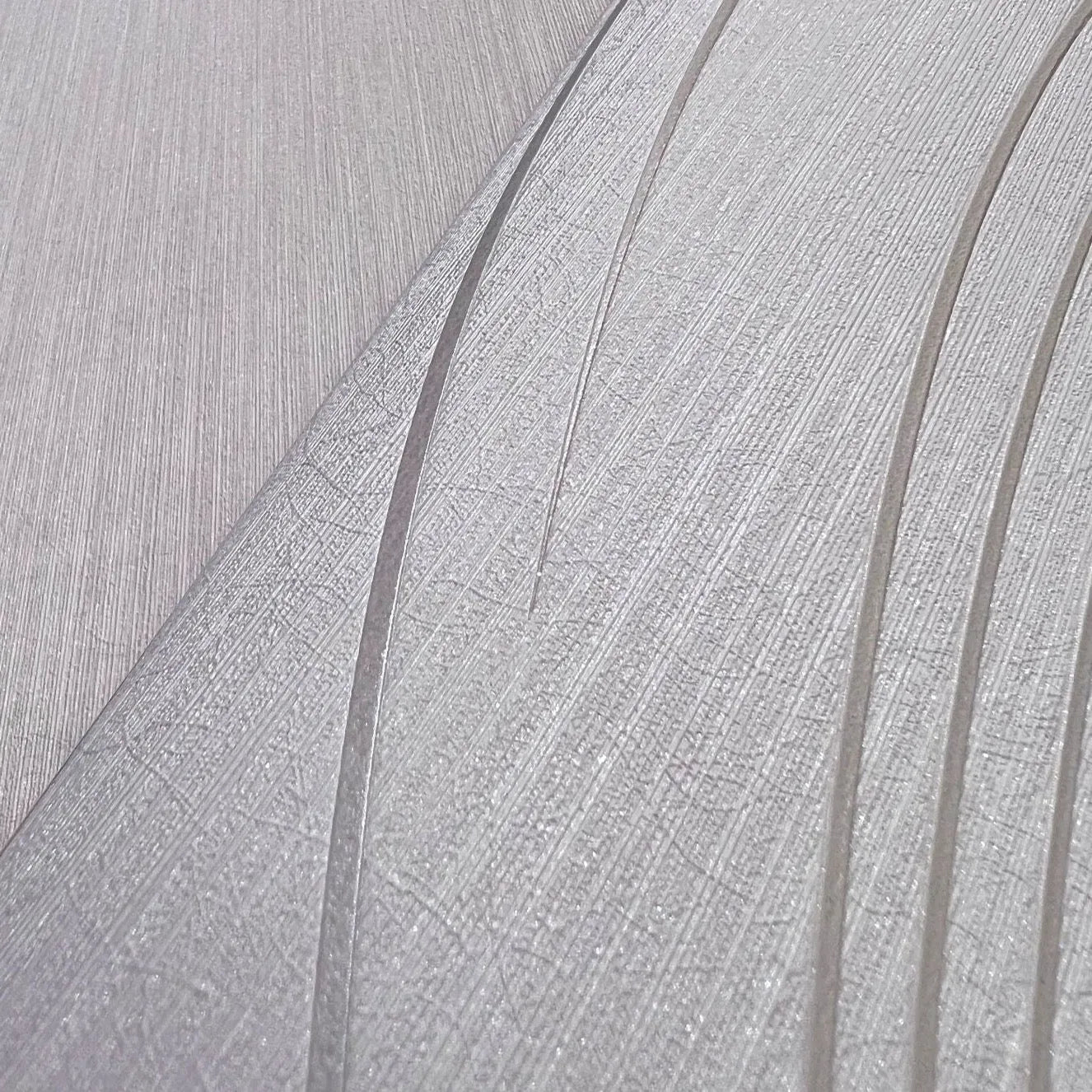 Wallpaper installed in a room showing its full pattern, color