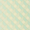 Closeup of a wallpaper showing its Art-Deco, Geometric, Pastels pattern, color, and subtle texture.