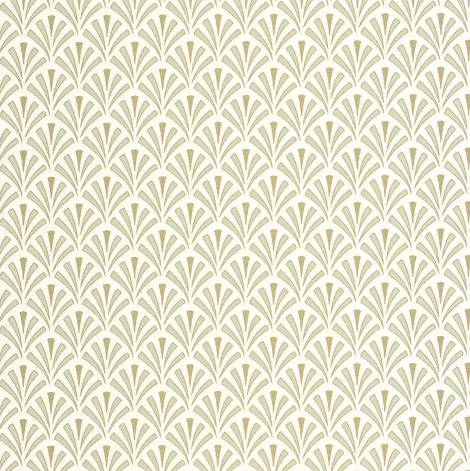 Closeup of a wallpaper showing its Art-Deco, Contemporary, Neutrals pattern, color, and subtle texture.
