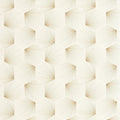 Closeup of a wallpaper showing its Art-Deco, Contemporary, Geometric, Neutrals, Unicolour pattern, color, and subtle texture.