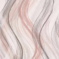 Closeup of a wallpaper showing its Contemporary, Multicolour, Pastels, Waves pattern, color, and texture.