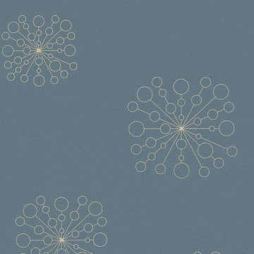 Closeup of a wallpaper showing its Contemporary, Two-tone pattern, color, and subtle texture.