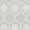 Closeup of a wallpaper showing its Art-Deco, Contemporary, Geometric, Neutrals pattern, color, and texture.