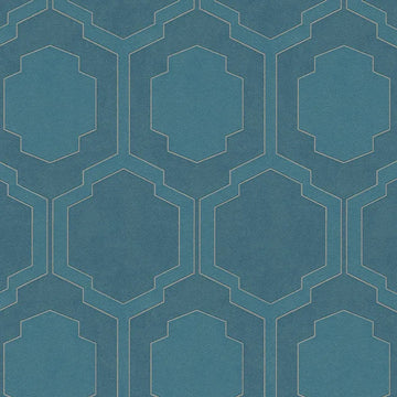 Closeup of a wallpaper showing its Art-Deco, Contemporary, Dramatic, Geometric pattern, color, and texture.