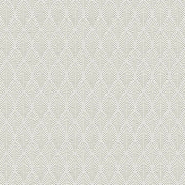 Closeup of a wallpaper showing its Art-Deco, Contemporary, Neutrals pattern, color, and texture.