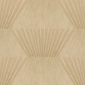 Closeup of a wallpaper showing its Art-Deco, Contemporary, Geometric pattern, color, and subtle texture.