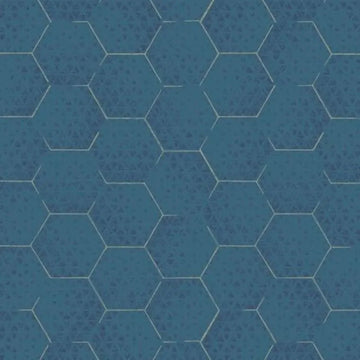 Closeup of a wallpaper showing its Contemporary, Geometric, Tiles, Unicolour pattern, color, and subtle texture.