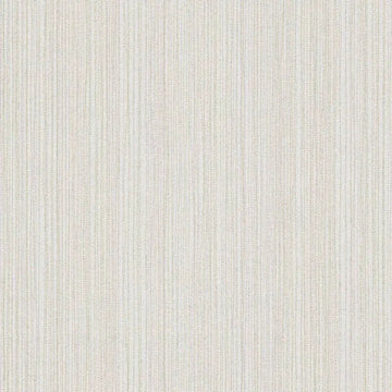 Closeup of a wallpaper showing its Contemporary, Cream, Neutrals, Plain, Stripes, White pattern, color, and subtle texture.
