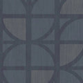 Closeup of a wallpaper showing its Art-Deco, Contemporary, Dramatic, Geometric, Monochrome, Two-tone pattern, color, and subtle texture.