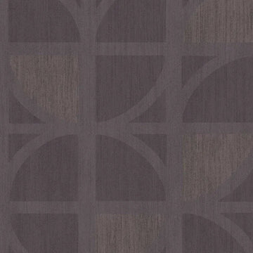 Closeup of a wallpaper showing its Art-Deco, Contemporary, Dramatic, Geometric, Monochrome, Two-tone pattern, color, and subtle texture.