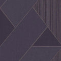Closeup of a wallpaper showing its Art-Deco, Contemporary, Dramatic, Geometric pattern, color, and subtle texture.