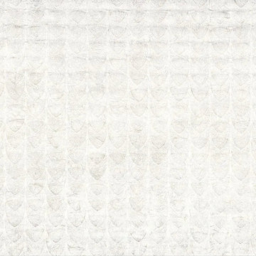 Closeup of a wallpaper showing its Art-Deco, Contemporary, Geometric, Monochrome pattern, color, and subtle texture.