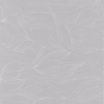 Closeup of a wallpaper showing its Art-Deco, Contemporary, Waves pattern, color, and subtle texture.