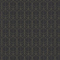 Closeup of a wallpaper showing its Art-Deco, Contemporary, Dramatic, Two-tone pattern, color, and subtle texture.