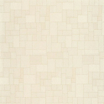 Closeup of a wallpaper showing its Contemporary, Geometric, Neutrals, Unicolour pattern, color, and subtle texture.
