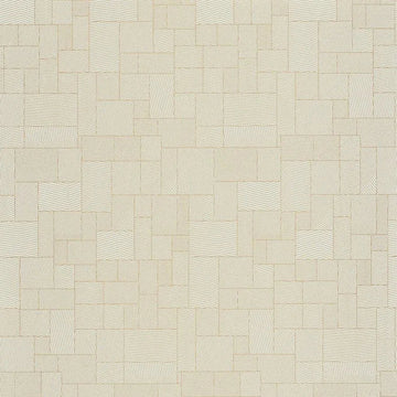 Closeup of a wallpaper showing its Contemporary, Geometric, Neutrals, Unicolour pattern, color, and subtle texture.