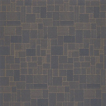 Closeup of a wallpaper showing its Contemporary, Geometric, Unicolour pattern, color, and subtle texture.