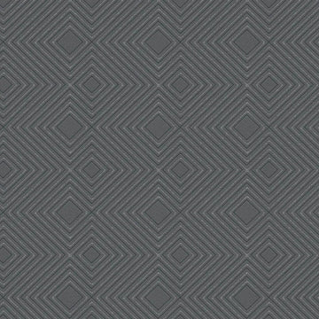 Closeup of a wallpaper showing its Black, Contemporary, Geometric, Monochrome, Plain pattern, color, and subtle texture.