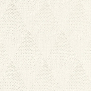 Closeup of a wallpaper showing its Contemporary, Dramatic, Geometric, Two-tone pattern, color, and texture.