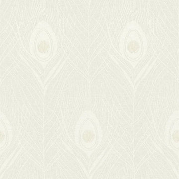 Closeup of a wallpaper showing its Contemporary, Floral, Neutrals, Two-tone, Unicolour pattern, color, and texture.