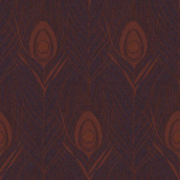 Closeup of a wallpaper showing its Contemporary, Floral, Two-tone pattern, color, and texture.