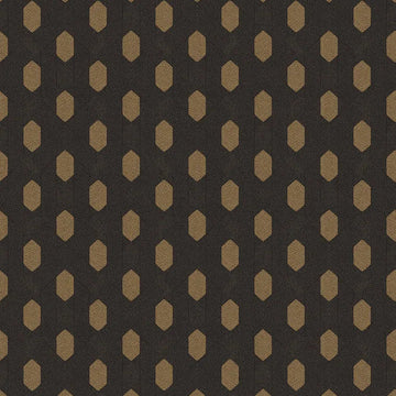 Closeup of a wallpaper showing its Circles, Contemporary, Geometric, Two-tone pattern, color, and texture.