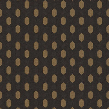 Closeup of a wallpaper showing its Circles, Contemporary, Geometric, Two-tone pattern, color, and texture.