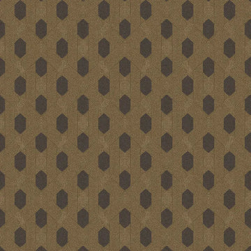 Closeup of a wallpaper showing its Circles, Contemporary, Geometric, Two-tone pattern, color, and texture.