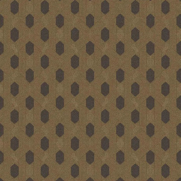 Closeup of a wallpaper showing its Circles, Contemporary, Geometric, Two-tone pattern, color, and texture.