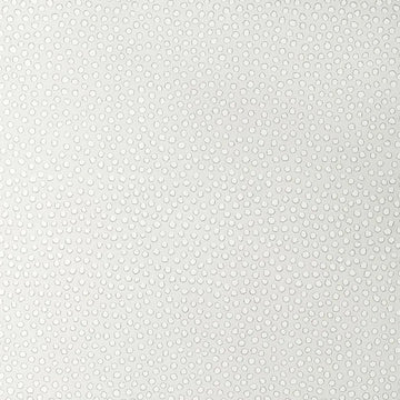 Closeup of a wallpaper showing its Contemporary, Dots, Kids, Monochrome, Two-tone pattern, color, and subtle texture.