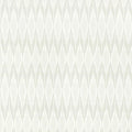 Closeup of a wallpaper showing its Chevron, Contemporary, Geometric, Monochrome, Two-tone pattern, color, and subtle texture.