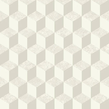Closeup of a wallpaper showing its Contemporary, Geometric, Neutrals, Textures, Unicolour pattern, color, and subtle texture.