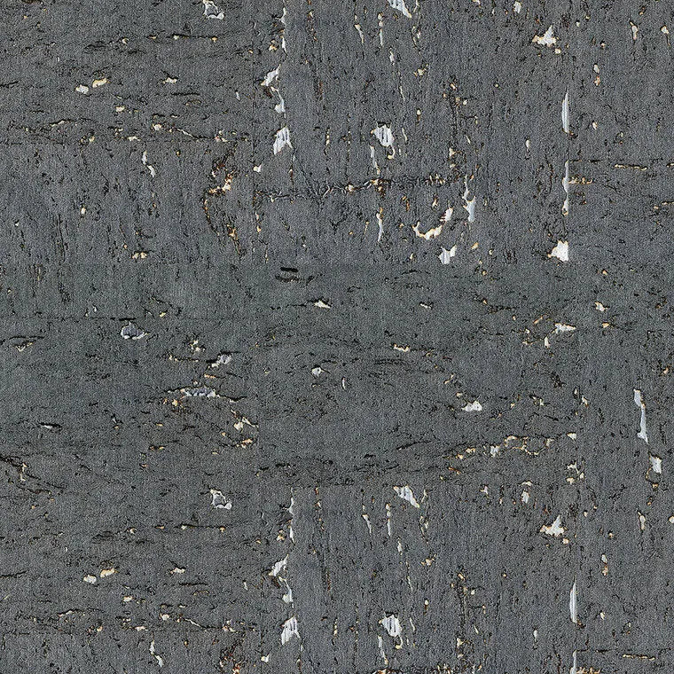 Closeup of a wallpaper showing its Contemporary, Cork, Luxury, Monochrome pattern, color, and subtle texture.