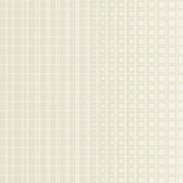 Closeup of a wallpaper showing its Contemporary, Cream, Geometric, Neutrals, Unicolour pattern, color, and subtle texture.