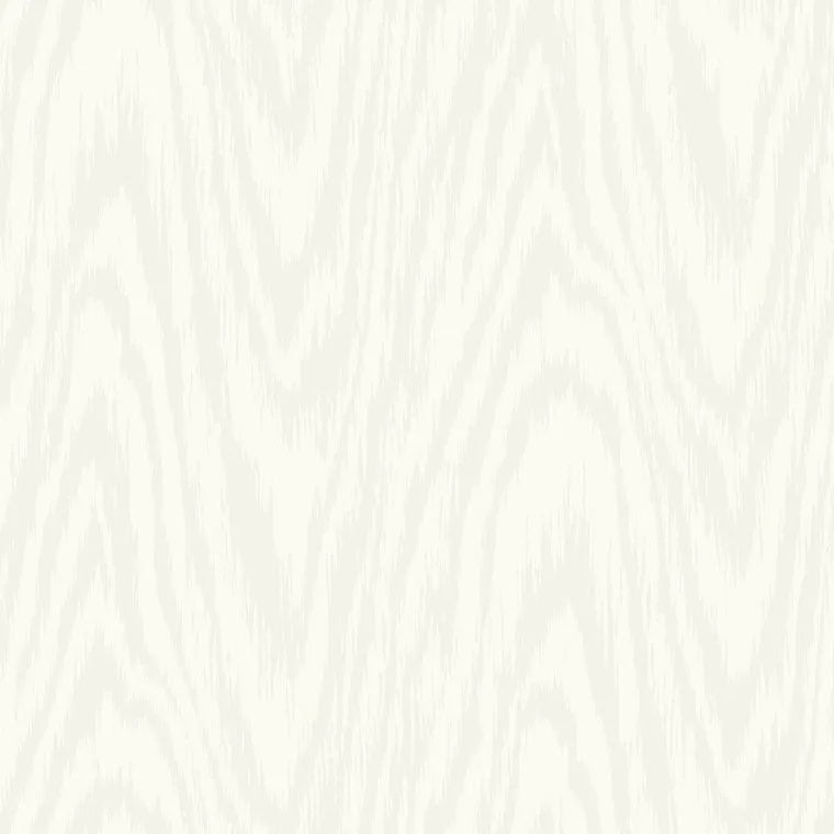 Closeup of a wallpaper showing its Contemporary, Nature, Neutrals, Waves pattern, color, and subtle texture.