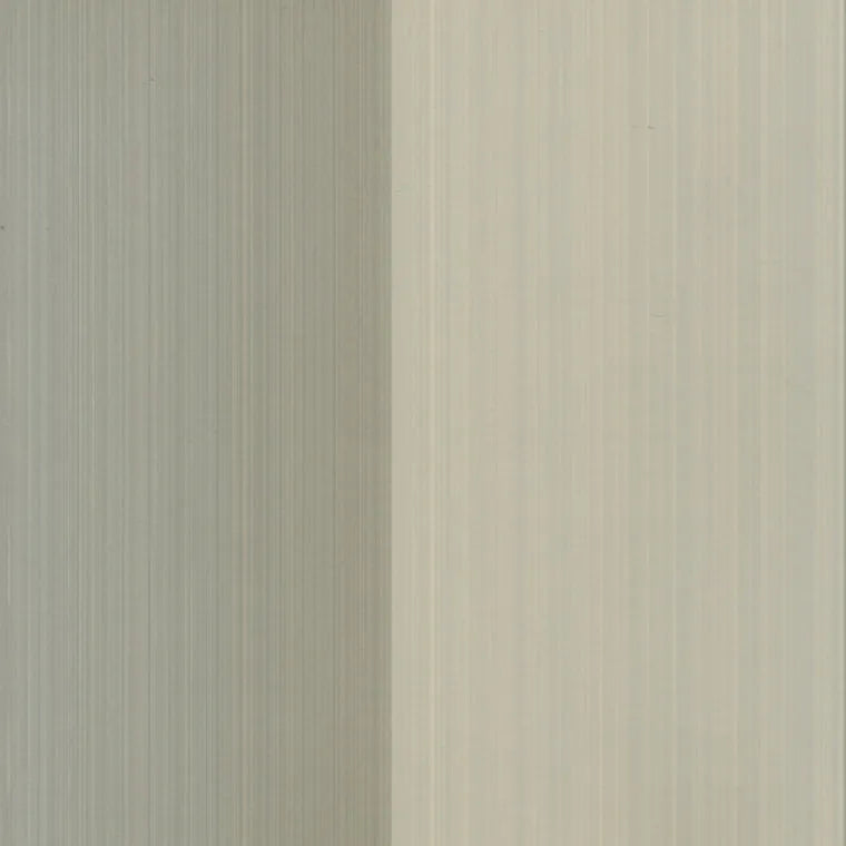 Closeup of a wallpaper showing its Contemporary, Green, Stripes, Two-tone pattern, color, and subtle texture.