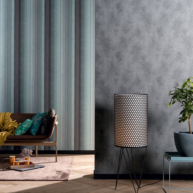 Closeup of a wallpaper showing its Contemporary, Neutrals, Stripes, Two-tone pattern, color, and texture.