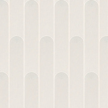 Closeup of a wallpaper showing its Art-Deco, Best-Seller, Contemporary, Cream, Geometric, Neutrals pattern, color, and texture.