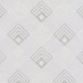Closeup of a wallpaper showing its Contemporary, Geometric, Grey, Monochrome, Unicolour pattern, color, and texture.