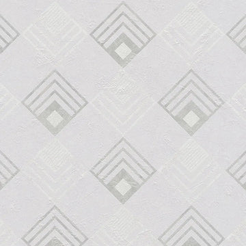 Closeup of a wallpaper showing its Contemporary, Geometric, Grey, Monochrome, Unicolour pattern, color, and texture.