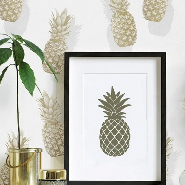 Closeup of a wallpaper showing its Contemporary, Floral, Monochrome, Neutrals pattern, color, and texture.