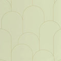 Closeup of a wallpaper showing its Art-Deco, Contemporary, Neutrals pattern, color, and subtle texture.