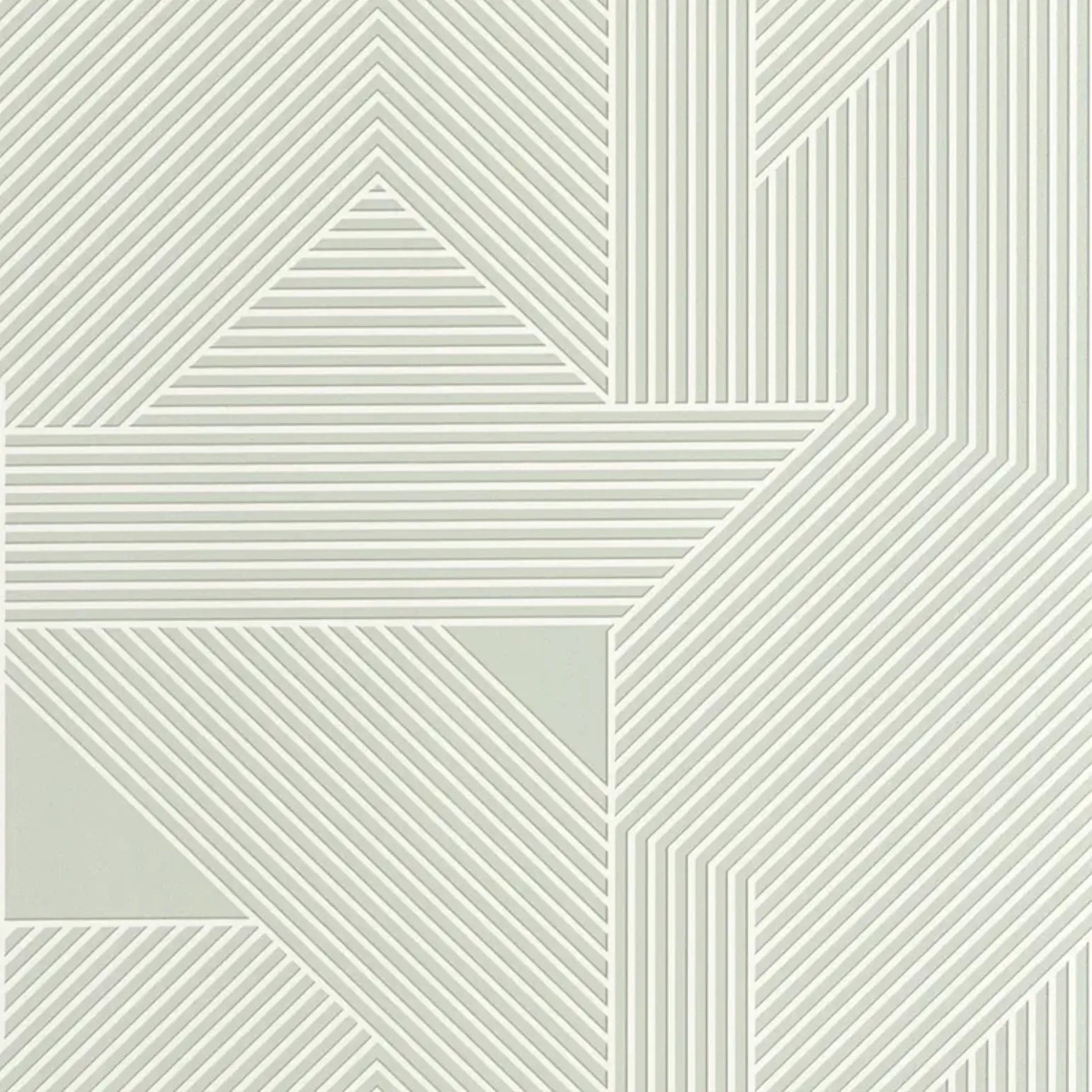 Closeup of a wallpaper showing its Art-Deco, Contemporary, Geometric, Pastels pattern, color, and subtle texture.