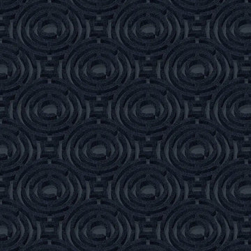 Closeup of a wallpaper showing its Circles, Contemporary, Geometric, Monochrome pattern, color, and subtle texture.