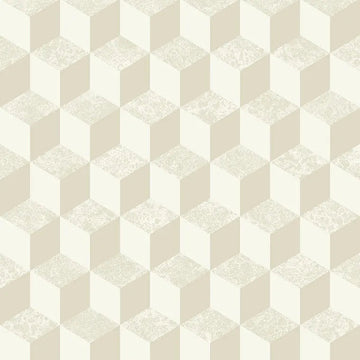 Closeup of a wallpaper showing its Contemporary, Cream, Geometric, Neutrals, Textures, Unicolour pattern, color, and subtle texture.