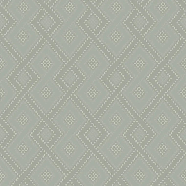Closeup of a wallpaper showing its Contemporary, Geometric, Monochrome pattern, color, and subtle texture.