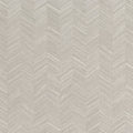 Textured beige wallpaper with a herringbone chevron pattern
