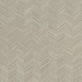 Textured beige wallpaper with a herringbone pattern