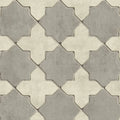 Closeup of a wallpaper showing its Geometric, Neutrals, Two-tone pattern, color, and texture.