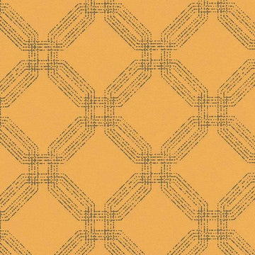 Closeup of a wallpaper showing its Art-Deco, Contemporary, Geometric pattern, color, and texture.